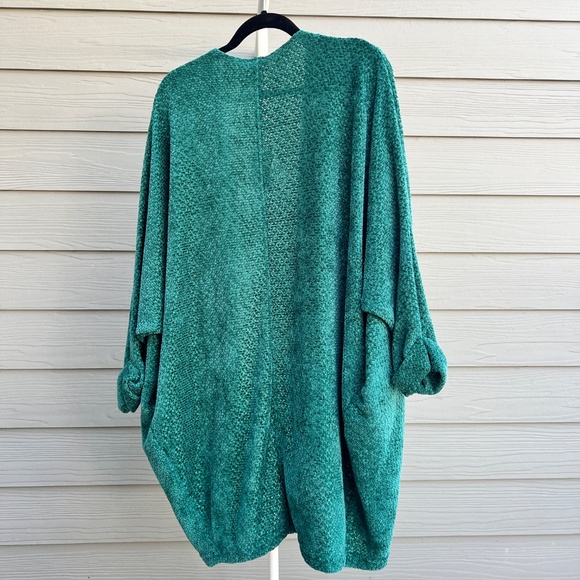 Flawless Green Open-Front Cardigan | Size Small | NWT - Picture 3 of 7